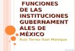 Instituciones Gubernamentales de México