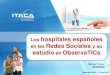 Webinar Sanofi - Los hospitales españoles y las redes sociales