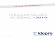 IDEPRO - Programación 2014
