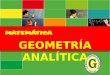Geometría analítica   3º