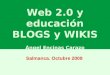 Web2.0 Y Educación.Blogs y Wikis
