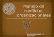 Manejo de conflictos organizacionales