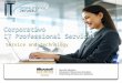 Presentación Corporativo IT Professional Services