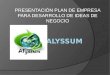Dipositivas del proyecto productivo(Alyssum)