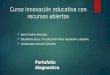 PORTAFOLIO DIAGNOTICO, curso de innovacion educativa con recursos abiertos