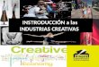 Introducción a las industrias creativas