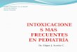 Intoxicaciones en Pediatria