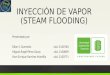Inyección de vapor (steam flooding)