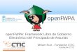 openFWPA: Framework Abierto para la Adminsitración Pública (2009)