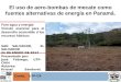El uso de aero-bombas de mecate como fuentes alternativas de energía en Panamá