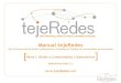 Manual tejeRedes parte I redes y comunidades  colaborativas ver beta 2 final
