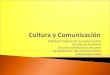 Estudios de cultura y comunicación