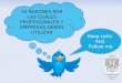 10 razones para usar twitter