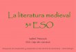 Literatura Medieval 3º ESO