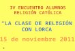 Encuentro Religión Lorca