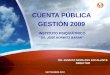 Cuenta publica original  2009 pdf