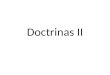 Doctrinas ii