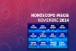 Horóscopo de Piscis para Noviembre 2014