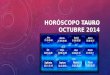 Horóscopo Tauro para octubre 2014