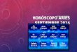 Horóscopo Aries para Septiembre 2014