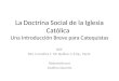 Doctrina social de la Iglesia Católica