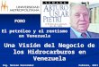 (Unimet) una vision del negocio de los hidrocarburos en venezuela