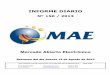Informe Diario MAE 15-08-13