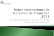 Presentacion del IPRI 2011 en la UPN de Trujillo por Jose Luis Tapia