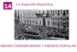II República: Bienio Conservador y Frente Popular (1933-1936)