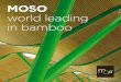 Catálogo suelos de bambú Moso 2013