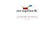 Catálogo arapack - fabricantes de envases y embalaje
