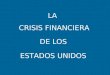 Crisis Financiera