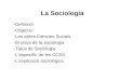Definició De Sociologia
