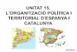 Unitat 15   organització política i territorial d'espanya i catalunya