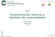 Comunicación Interna y Gestión de Comunidades Online - SmmUS Redes Sesión 27