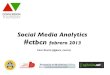 Social Media Analytics