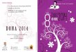Programa d'activitats DONA 2014 la Pobla de Vallbona