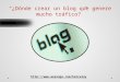 Dónde crear un blog que genere mucho tráfico