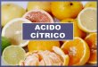 Acid Citrico
