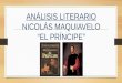 Nicolás Maquiavello:  "El príncipe