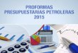 EC 398 Mención proformas presupuestarias petroleras 2015
