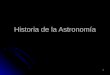 Astronautica y astronomia