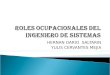 Roles Ocupacionales del ing de sistemas(Yulis Cervantes;Hernan  Saltarin)