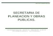 Informe de rendición de cuentas de la Secretaría de Planeacion y obras publicas del municipio de Urrao