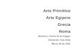 Mapas de categorías arte primitivo, egipcio y griego