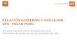 GfK Pulso Peru Setiembre 2013 Gobierno y Oposición