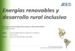 Orlando Vega - Energías renovables y desarrollo rural inclusivo Ica
