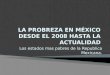 La probreza en México desde el 2008