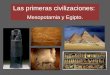 Las primeras civilizaciones (I): Mesopotamia