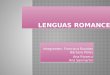 Lenguas romance 1